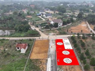 Bán lô đất hot nhất hòa lạc ngay ngã tư lục quân dt 120m2 mặt tiền 9m, full thổ cư nhỉnh 3 tỷ