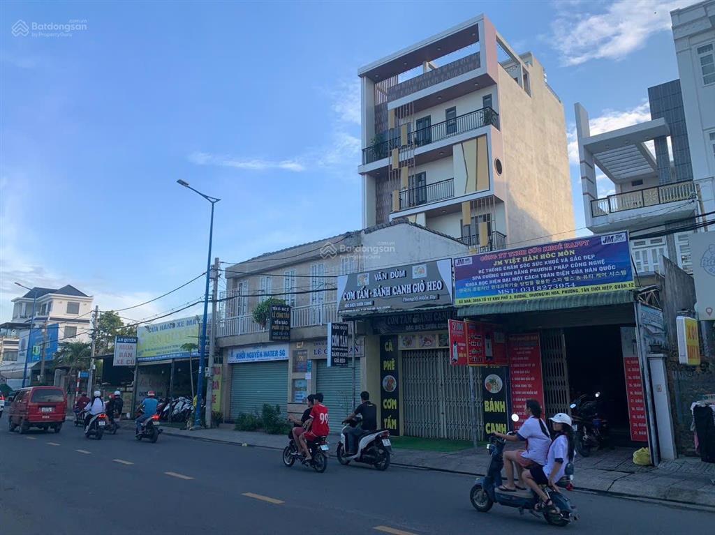 Mặt tiền trương thị hoa 5x25 gần trường thcs nguyễn hiền