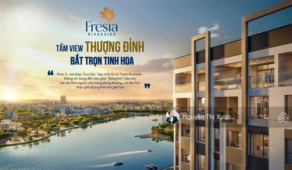 Căn hộ trung tâm biên hòa fresia riverside giá chỉ 1ty8 , chỉ 10%(180tr) ký hợp đồng mua bán ngay,