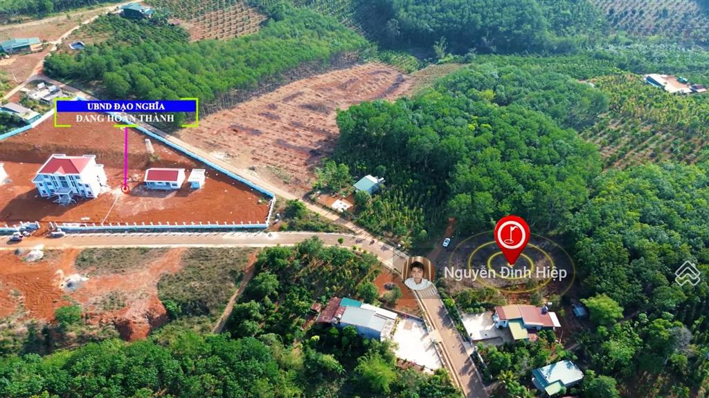 Bán đất rẫy nghĩa thắng giá rẻ, 1ha 12m đường nhựa kèm nhà, cách chợ nghĩa thắng 2km, giá 1,5 tỷ