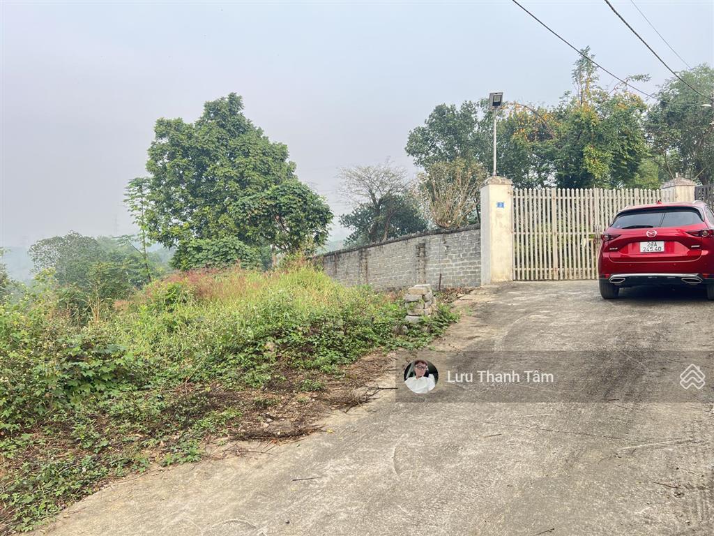 Chuyển nhượng lô đất view tuyệt diện tích 2961m2 đất ở đô thị 120m tại thị trấn lương sơn, hòa bình