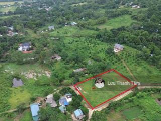 Bán gấp 2146 m2 hợp hòa ,lương sơn ,hòa bình ,đất đẹp phẳng như sân bóng, 2 mặt tiền