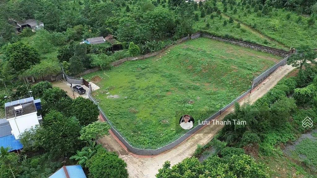 Bán gấp 2146 m2 hợp hòa ,lương sơn ,hòa bình ,đất đẹp phẳng như sân bóng, 2 mặt tiền