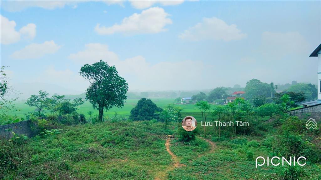 Chính chủ gửi bán 1622,7m2 tc 200m2 view cánh đồng duy nhất còn sót lại tại hợp hòa lương sơn