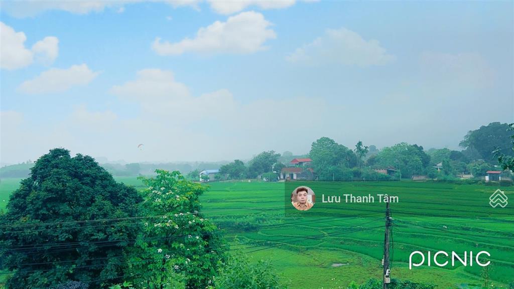 Chính chủ gửi bán 1622,7m2 tc 200m2 view cánh đồng duy nhất còn sót lại tại hợp hòa lương sơn
