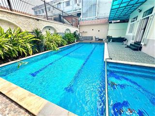 Biệt thự 3 lầu vip hồ bơi 427m2mặt tiền đường  tam phú, thủ đức chỉ 43 tỷ tl