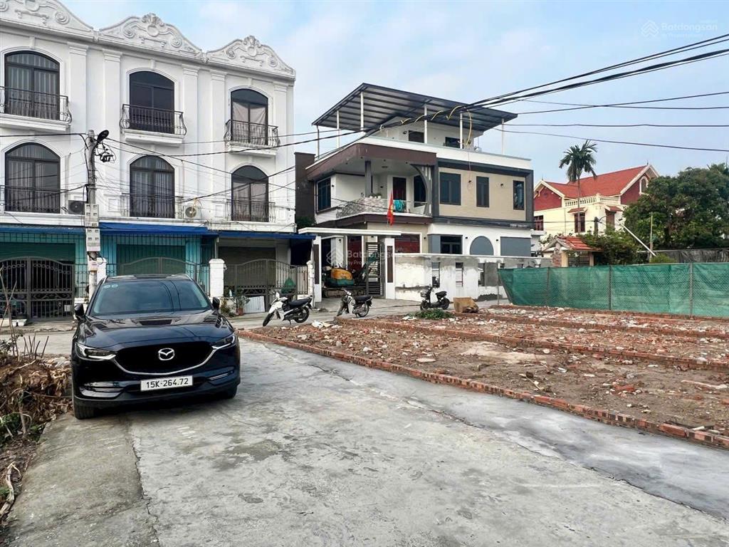 Chỉ 1,38 tỷ lô đất 50m2 giá tốt tại xích thổ, hồng thái, an dương mặt ngõ 5,5m ô tô tránh nhau