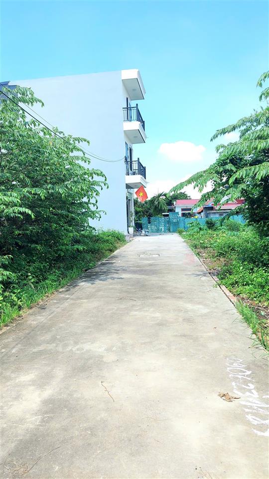 Lô đất cực đẹp 60m2 mặt ngõ 4m tại xích thổ hồng thái ad giá 1,45tỷ.cách chợ ngã 4 chỉ 50m