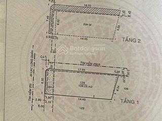 Siêu phẩm dành cho các nhà đầu tư  góc 2 mt đường lạc long quân  tân bình  ngang 6m3 nở hậu 6m54