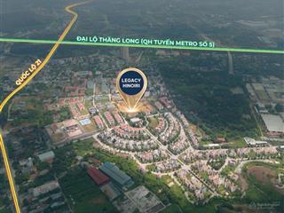 Căn hộ chung cư legacy hinori hòa lạc sống xanh, sinh lời bền vững chính thức nhận booking sớm