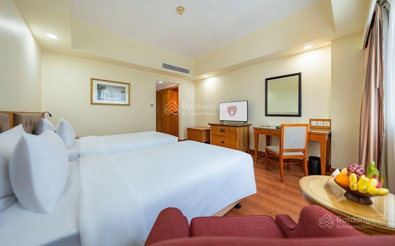 Giảm rất sâu! khách sạn góc 2mt trung sơn (10x20m) 36 phòng doanh thu 360 triệu/tháng giá 38 tỷ