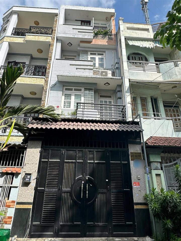 Bán nhà 3 lầu hẽm 6m thông đường lê văn thọ dt4x16 đct 30 triệu/tháng chỉ 7.7 tỷ