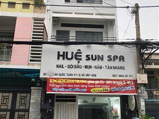 Nhà mặt tiền trần quốc tuấn ngay đại lộ phạm văn đồng dt4.4mx17m giá 13,5 tỷ p.1 gò vấp
