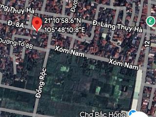 Đường thông ô tô trải nhựa bán đất 57m xã bắc hồng cách vin bắc hồng 100m