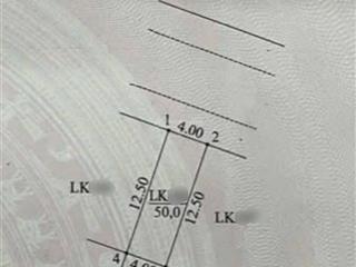Bán gấn đất dịch vụ hàng bè  50m2 xây văn phòng và ở  đường 11.5m vỉa hè  giá rẻ nhất khu vực