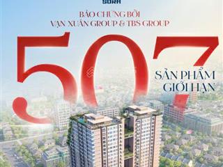 Happy one sora  2pn  bàn giao cao cấp  6 tầng tiện ích  thanh toán 1%/tháng  hỗ trợ vay 70%