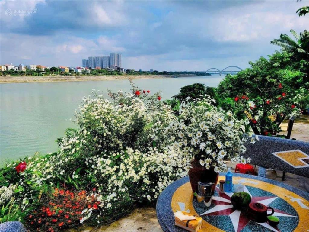 E bán 150m2 đất view sông ngọc thuỵ khai sơn đẹp như thiên đường có thể ví như maldives của vn