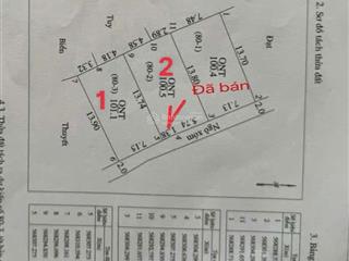 Cần bán lô góc 2 mặt thoáng, sổ riêng, gần thị trấn xuân mai  giá chỉ nhỉnh 1ty