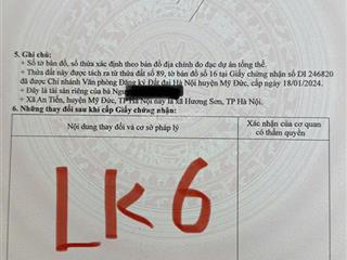 Xuất hiện  6 lô fo  tại an tiến( nay thuộc xã hương sơn) hà nội  ngay chốt cọc trong ngày