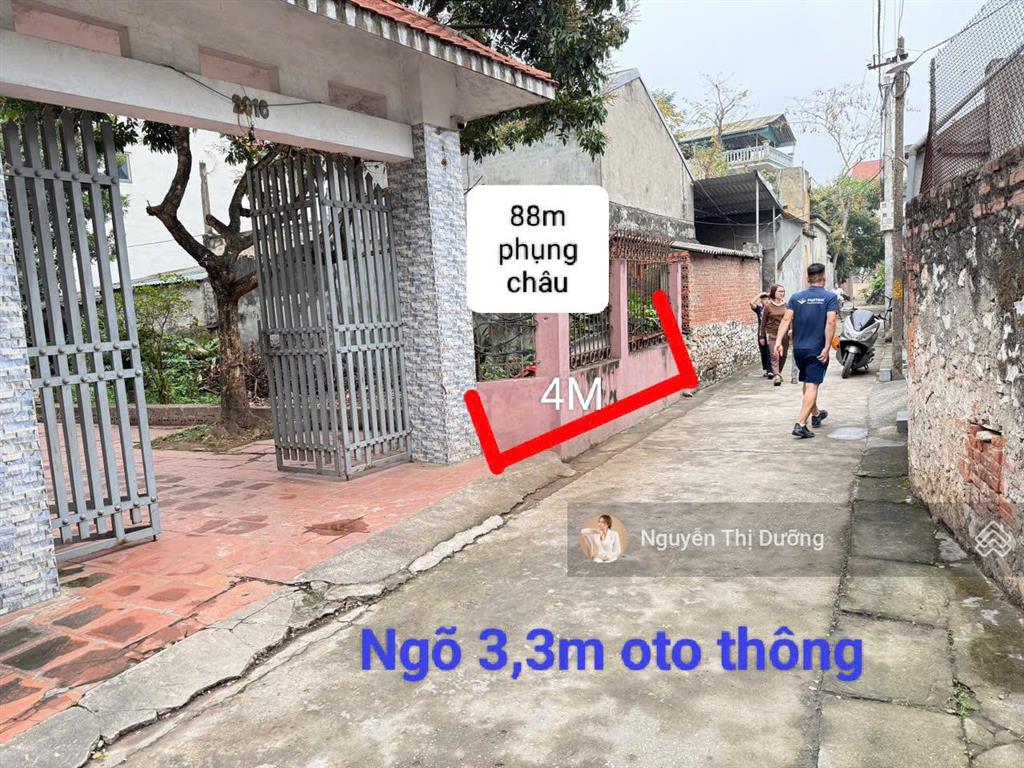 Bán gấp đất phụng châu  88,4m²  giảm sâu từ 42 xuống 39 triệu/m²