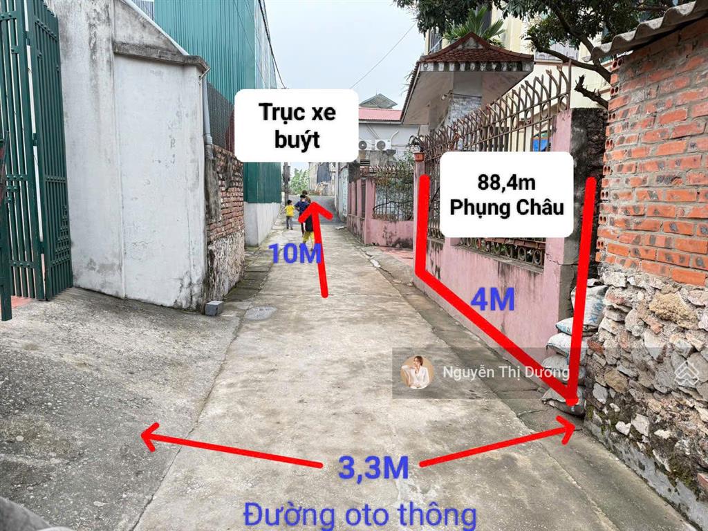 Bán gấp đất phụng châu  88,4m²  giảm sâu từ 42 xuống 39 triệu/m²