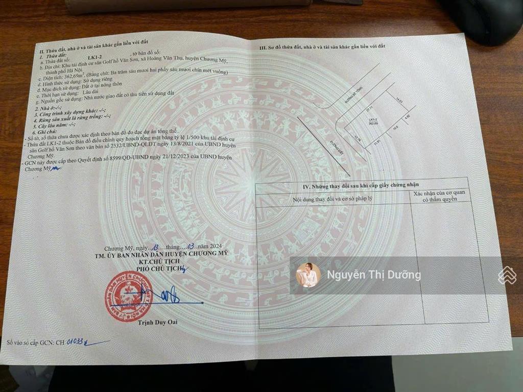 Lô đất hiếm, diện tích lớn phù hợp đầu tư, xây biệt thự, phân lô