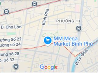 Bán nhà đường nguyễn văn luông  dt khủng 190m2 công nhận mà giá chỉ 11,5 tỷ