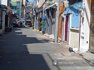 Khu bàu cát, hẻm 8m thông, cấp 4, 132m2 vuông, xây mới 6  7 tầng