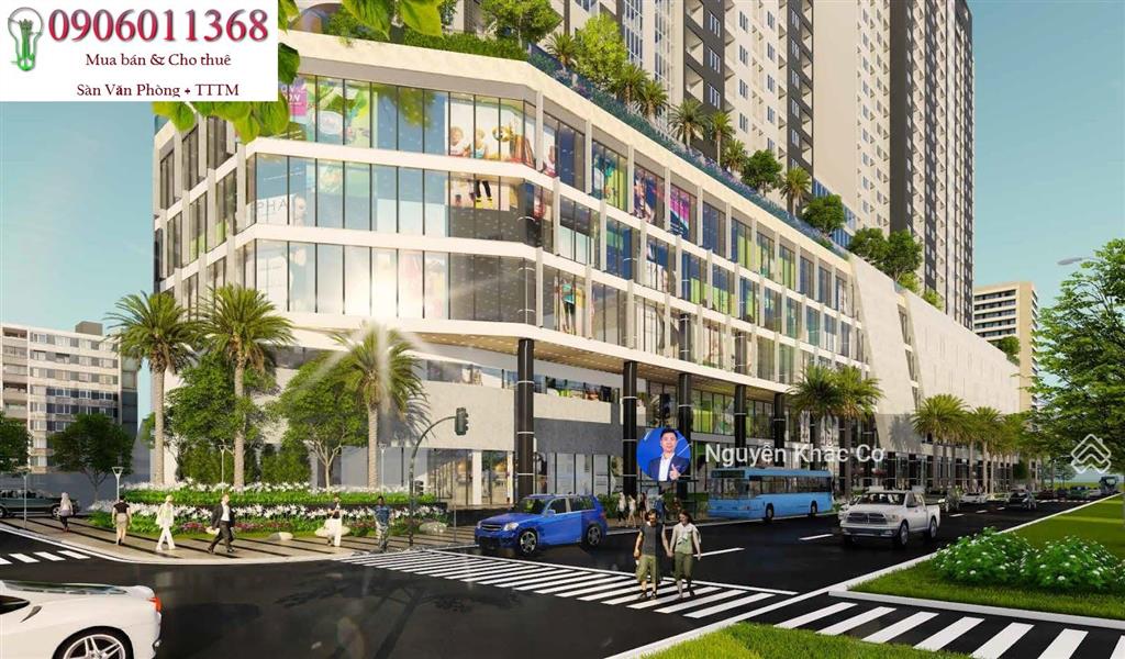 Cho thuê văn phòng the golden palm lê văn lương, giá thỏa thuận, 455m2, nhiều tiện ích