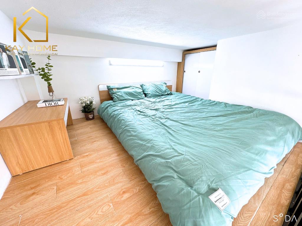 Cho thuê phòng gác xép tại 143 nguyễn chính, cửa sổ ban công siêu đẹp