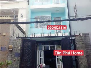Em gái chủ nhà  mtnb gò dầu & tân qúy 4.5 x 26m3.5 tấm "4pn + 3wc + sân thượng"