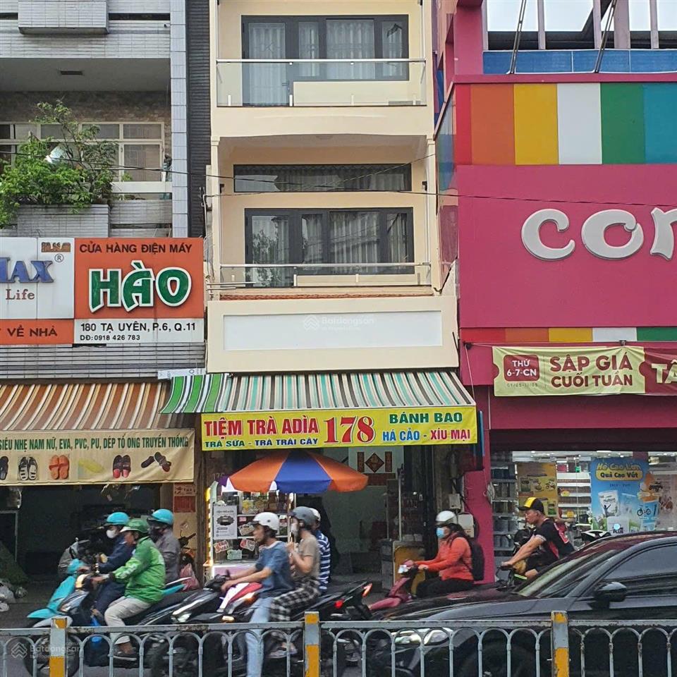 Chính chủ bán hoặc cho thuê nhà mới 178 đường tạ uyên, p.minh phụng 4m nở 6m x 20m, 5 tấm 24 tỷ