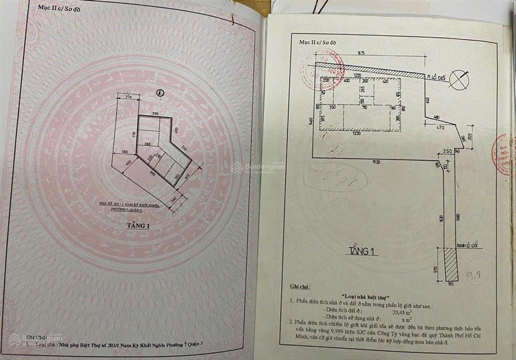 Bán góc 2 mt 201a  203/1 đường nam kỳ khởi nghĩa, p.7, q.3 dt 10m nở hậu 16m dài 25m, giá 110 tỷ