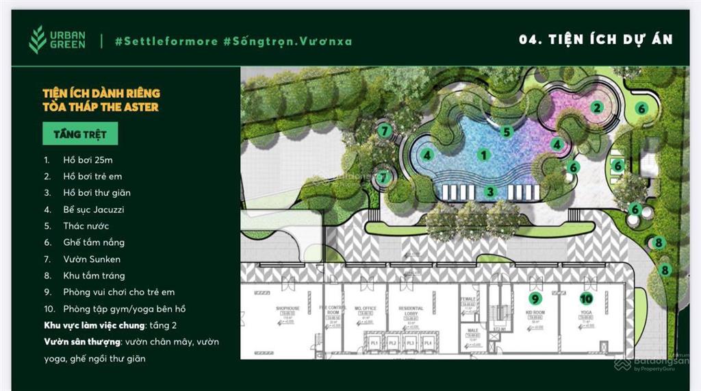 Hàng ngợp. 118m2 căn 3pn siêu to tặng ngay 200tr. nhận nhà tháng 4/2025 tại urban green
