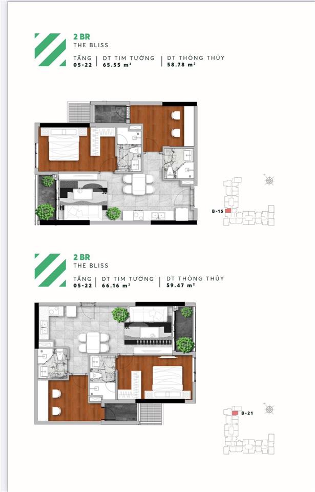 Sốc quá. eco 2pn 65.55m2 giá 3tỷ8 urban green. tầng cao view thoáng đẹp. check căn em nhâm
