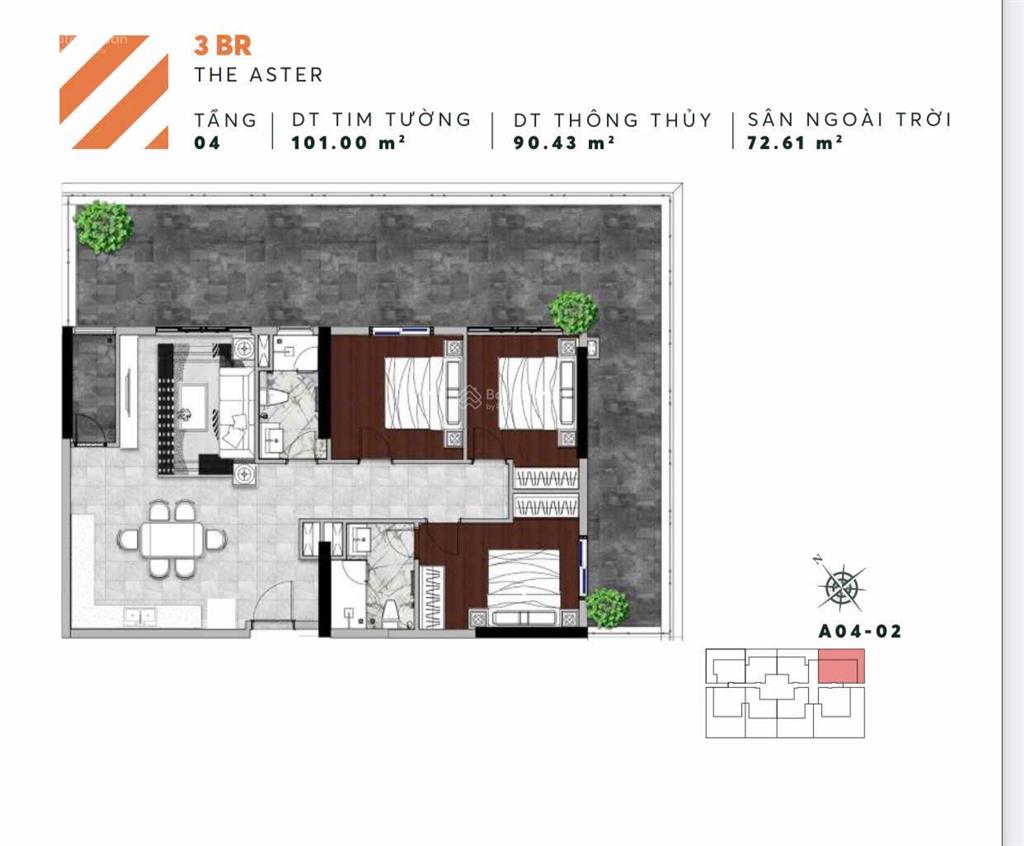 Deal hời! bán 3pn urban green 102m2 giá 6.9 tỷ. alo, em nhâm xem nhà thực tế ngay