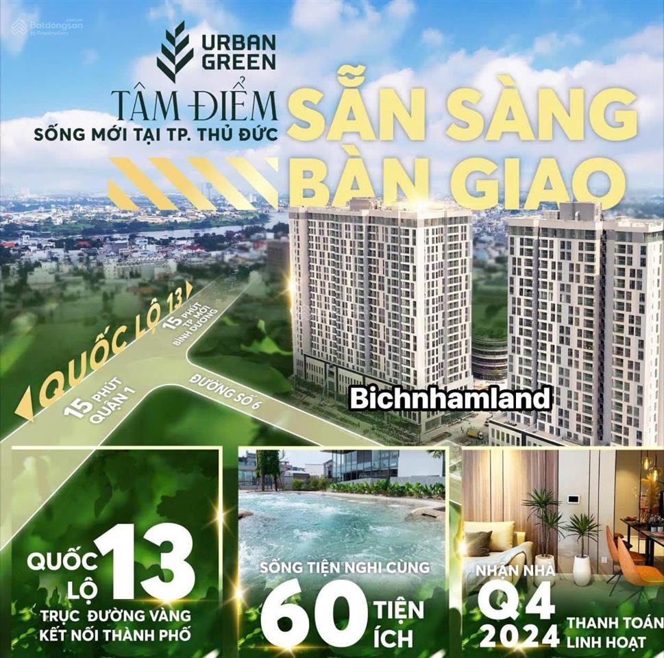 Deal hời! bán 3pn urban green 102m2 giá 6.9 tỷ. alo, em nhâm xem nhà thực tế ngay