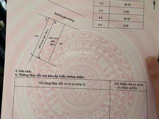Lô đất đẹp, đầy tiềm năng! cơ hội tăng giá x2, x3 trong ngắn hạn. bán lô dt = 181m2 tc 50m2 mt 5m
