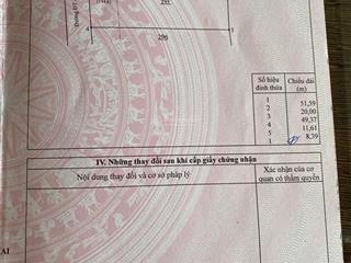 Cần bán 20m x 50m mặt tiền đường nhựa xuân định lâm san  tại ấp 12 xã xuân tây  giá đầu tư