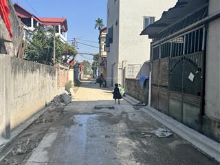 Đường 4m thông  120m2 mặt tiền 6  uy nỗ  đông anh, gần bệnh viện  chưa từng qua tay nhà đầu tư