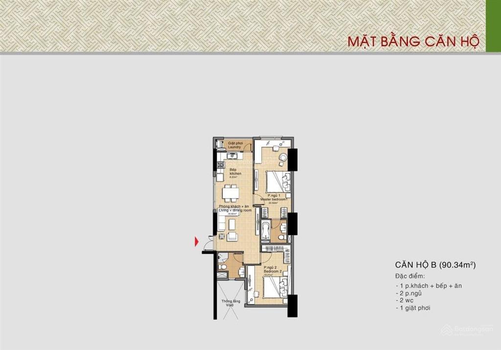 Bán căn hộ layout đẹp nhất cc đức khải era town  160m2