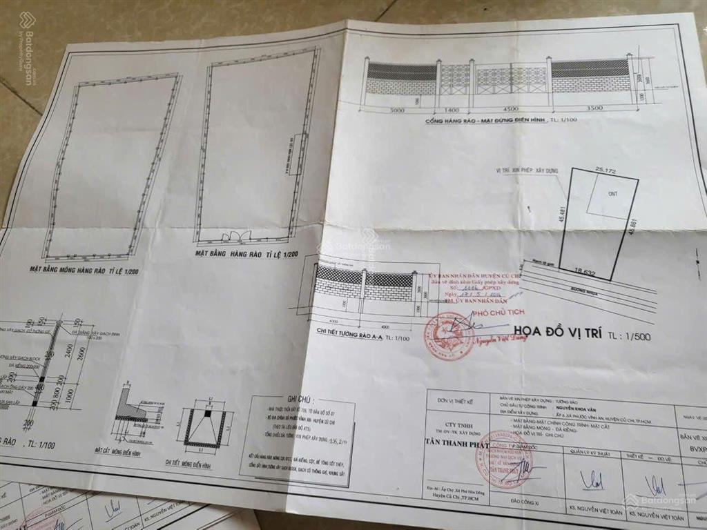 Chính chủ bán xưởng phước vĩnh an, củ chi, tphcm. đường nhựa 16m dt 1022m2, thổ cư 968,8m2 15 tỷ