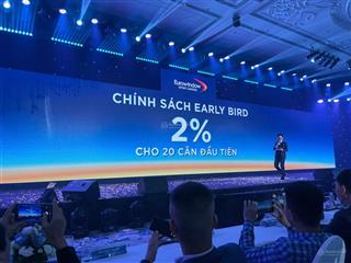 Duy nhất 20 căn vào cọc đầu tiên được chiết khấu thêm 2%