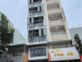 Bán tòa nhà mặt tiền 8 tầng quận 3  cách hai bà trưng 100m  hđt 100 triệu/tháng