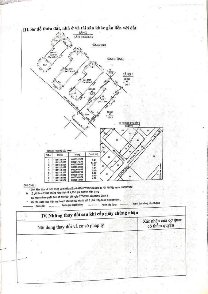Bán nhà hẻm kinh doanh số 2 cao thắng  ngang 6m  5 tầng kiên cố  công nhận 106m2  32 tỷ