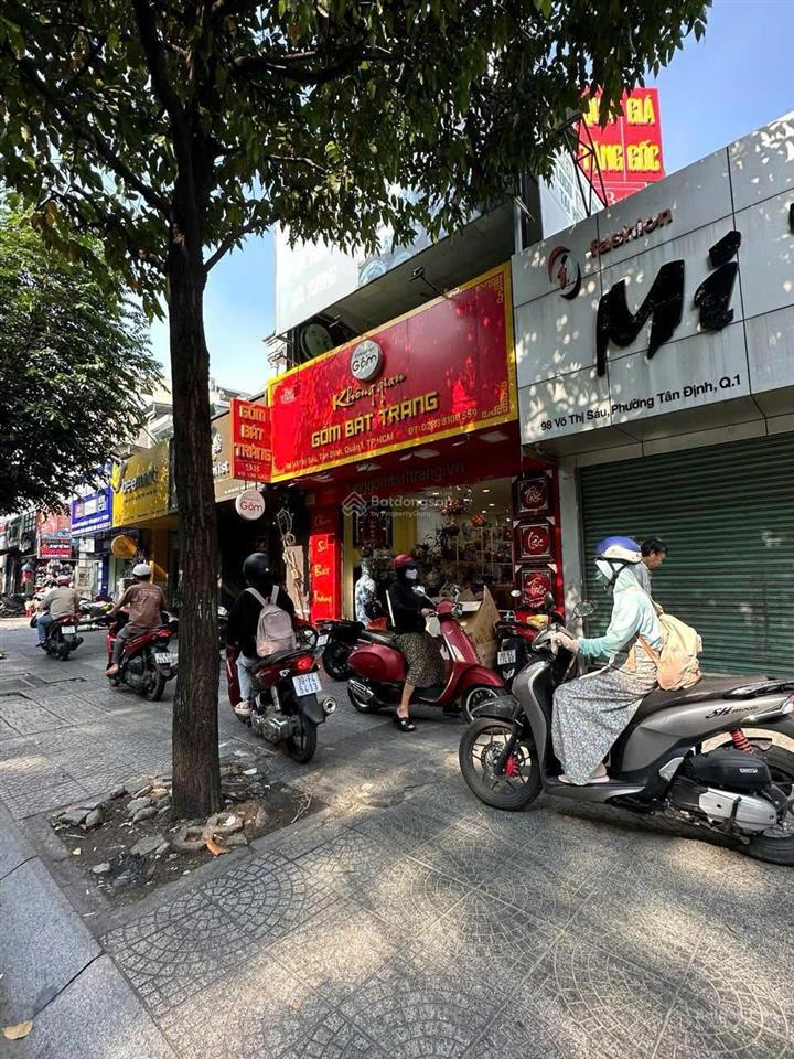 Bán góc 2mtkd võ thị sáu phường tân định, ngay hai bà trưng, ngang 9,8m chỉ 388tr/m2