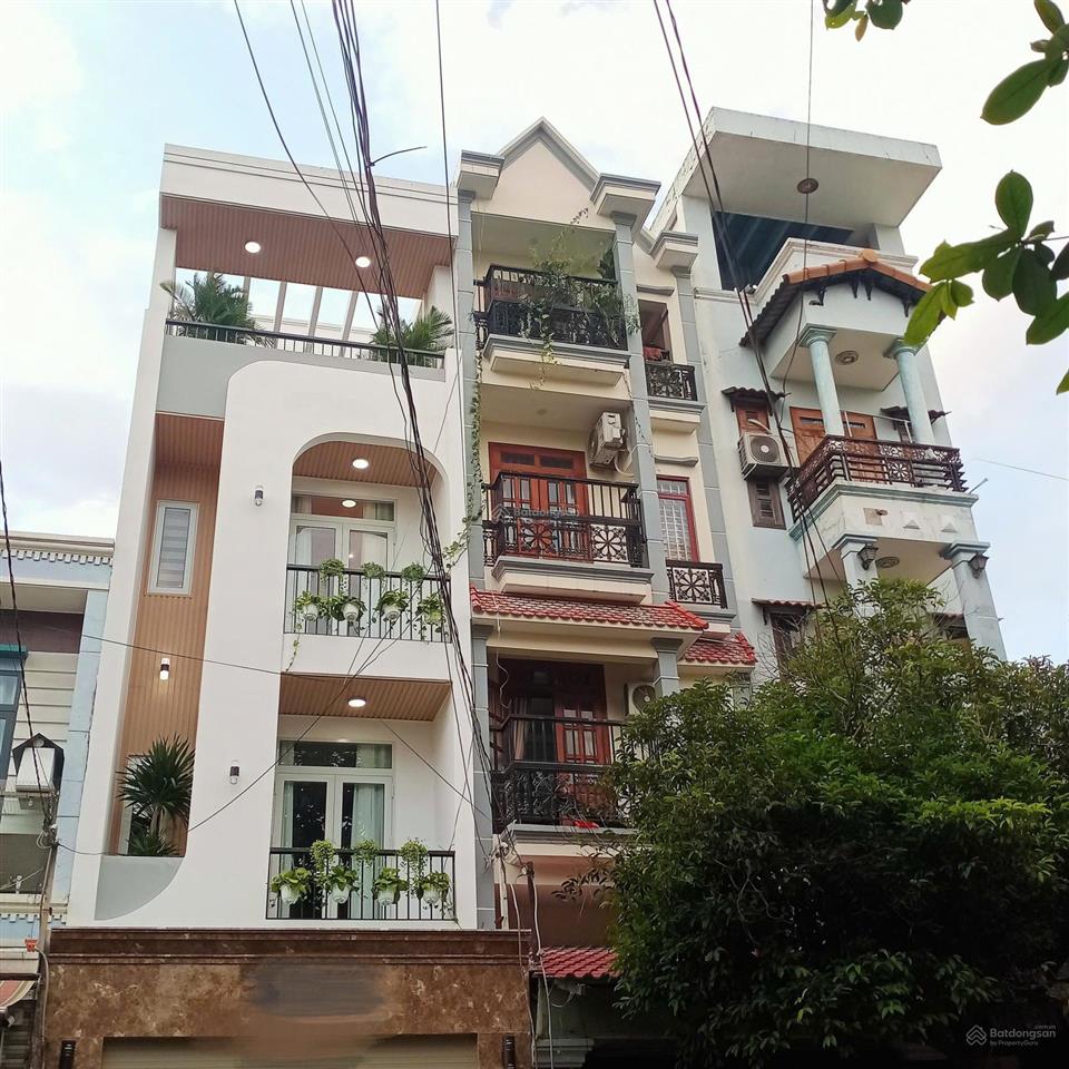 Nhà mặt tiền kinh doanh, nguyễn văn công, 60m2, 5 tầng, 10 phòng, giá 13 tỷ 5