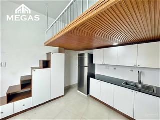 Cho thuê căn hộ full nội thất  mới xây  cửa sổ trời ngay dương quảng hàm  lê đức thọ  đh vlu