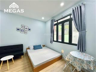 Cho thuê căn hộ mini  full nội thất  view kính bao thoáng ngay lê đức thọ  chợ an nhơn
