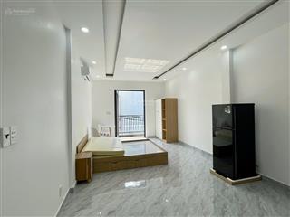 Cho thuê căn hộ cao cấp  full nội thất  ban công rộng 35m2 ngay quang trung  ngã 5 chuồng chó